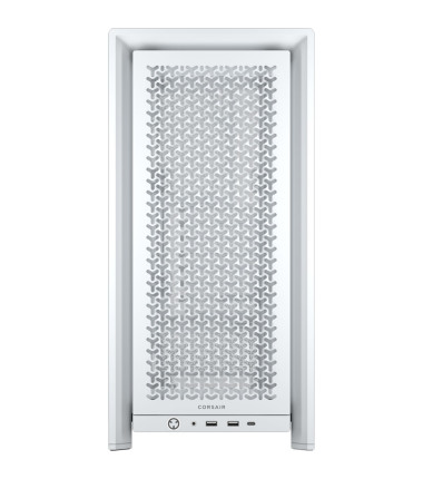Corsair PC Case | Frame 4000D Modular | White | Mid-Tower | Power supply included No