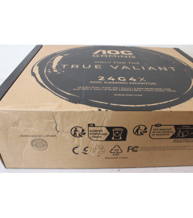 SALE OUT. AOC 24G4X 23,8“ 1920x1080/16:9/300 cd/m²/1 ms/HDMI, DisplayPort, VGA, USB, Headphone out | Monitor | 24G4X | 23.8 " | 