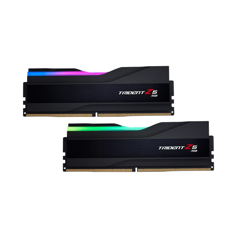 G.Skill Trident Z5 RGB - DDR5 - kit - 32 GB: 2 x 16 GB - DIMM 288-pin - 7600 MHz / PC5-60800 - unbuffered
