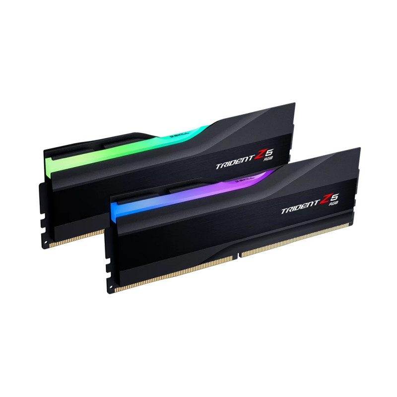 G.Skill Trident Z5 RGB - DDR5 - kit - 32 GB: 2 x 16 GB - DIMM 288-pin - 7600 MHz / PC5-60800 - unbuffered