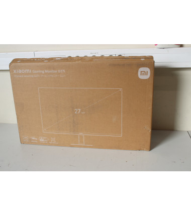 SALE OUT.  | Xiaomi | Monitor | G27i | 27 " | IPS | 165 Hz | 1 ms | 1920 x 1080 pixels | 250 cd/m² | HDMI ports quantity 1 | Bla