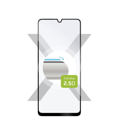 Fixed Screen Protector | Realme | C61/C63/Note 60 | Tempered Glass | Black | Full Cover 2.5D
