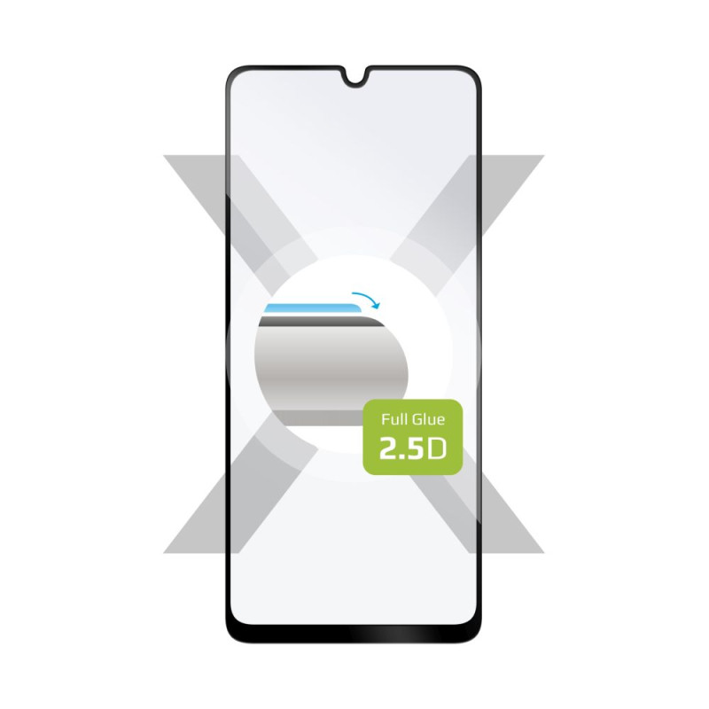 Fixed Screen Protector | Realme | C61/C63/Note 60 | Tempered Glass | Black | Full Cover 2.5D