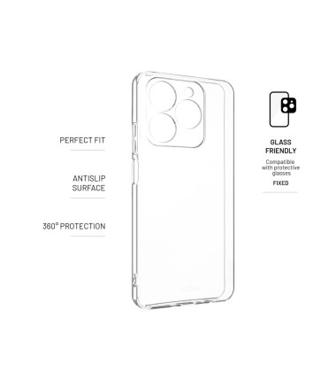 Fixed Story | Back cover | Realme | C61/C63/Note 60 | TPU | Clear