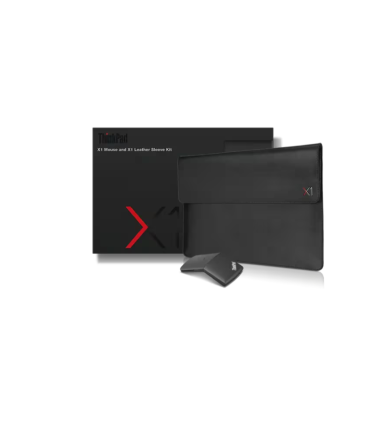 Lenovo ThinkPad X1 Mouse and X1 Leather Sleeve Kit | Lenovo