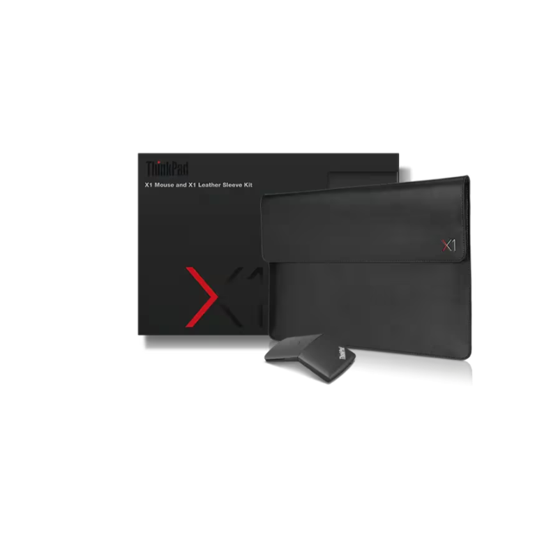 Lenovo ThinkPad X1 Mouse and X1 Leather Sleeve Kit | Lenovo