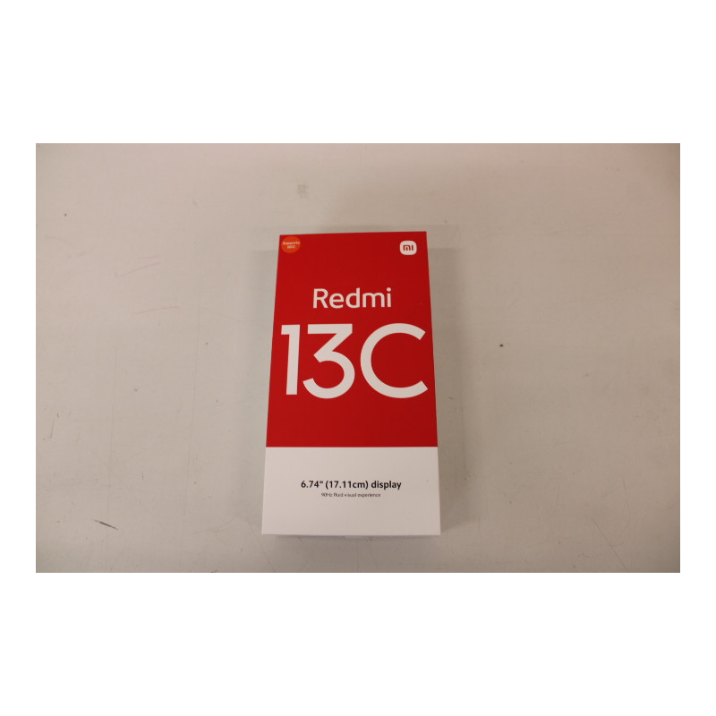 SALE OUT. Xiaomi Redmi 13C (Midnight Black) DS 6.74“ IPS LCD 720x1600/2.0GHz&1.8GHz/128GB/4GB RAM/MIUI 14/microSDXC/WiFi,BT/4G D
