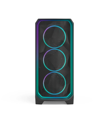 Fractal Design Meshify 3 | Ambience Pro RGB Black TG Light Tint | ATX | Power supply included No