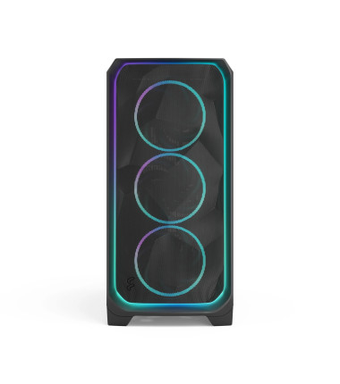 Fractal Design Meshify 3 XL | Ambience Pro RGB Black TG Light Tint | ATX | Power supply included No