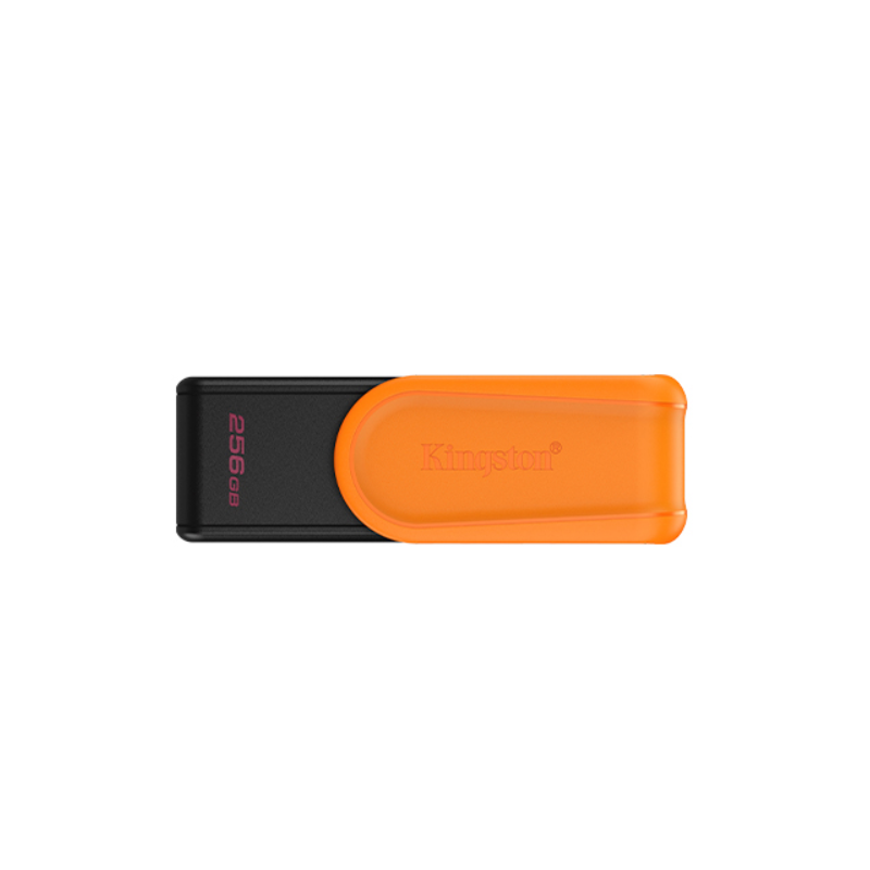 Kingston USB Flash Drive | DataTraveler Exodia S | 256 GB | USB 3.2 Gen 1 | Black/Orange