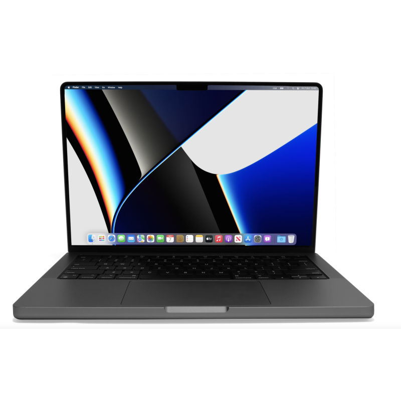 Apple Macbook PRO 14" RETINA A2442 SPACE GRAY M1 PRO 512gb SSD 16gb RAM polizingins nešiojamas kompiuteris