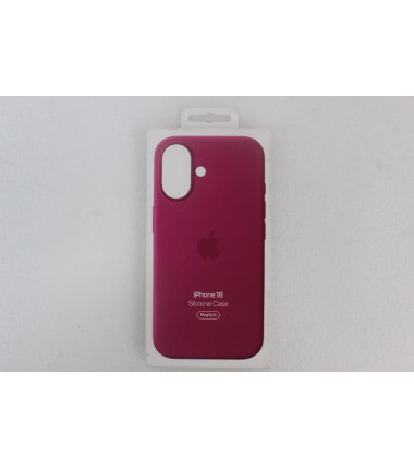 SALE OUT. Apple iPhone 16 Silicone Case with MagSafe - Fuchsia | Apple Case with MagSafe | Apple | iPhone 16 | Silicone | Fuchsi