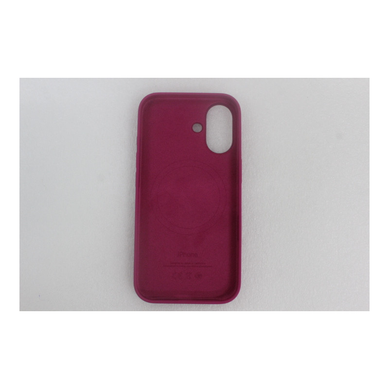 SALE OUT. Apple iPhone 16 Silicone Case with MagSafe - Fuchsia | Apple Case with MagSafe | Apple | iPhone 16 | Silicone | Fuchsi
