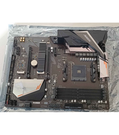 SALE OUT. GIGABYTE B450 AORUS ELITE V2 1.0, USED, REFURBISHED, WITHOUT ACCESSORIES, ONLY BACK PANEL INCLUDED | Gigabyte | B450 A