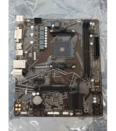 SALE OUT. GIGABYTE A520M H 1.0 M/B,  | Gigabyte | A520M H 1.0 | Processor family AMD | Processor socket AM4 | DDR4 DIMM | Memory