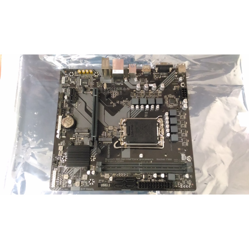 SALE OUT. GIGABYTE B760M H DDR4 1.0 M/B | Gigabyte B760M H DDR4 1.0 M/B | Processor family Intel | Processor socket LGA1700 | DD