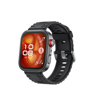 Huawei Watch FIT4, Fluorelastomer Black strap, Seiya-B19F