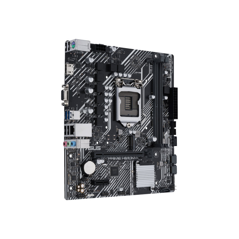 Asus | PRIME H510M-K | Processor family Intel | Processor socket LGA1200 | DDR4 | Memory slots 2 | Supported hard disk drive int
