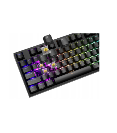 Genesis | THOR 404 | Wired | US | Black | USB Type-A | Gateron Yellow Pro