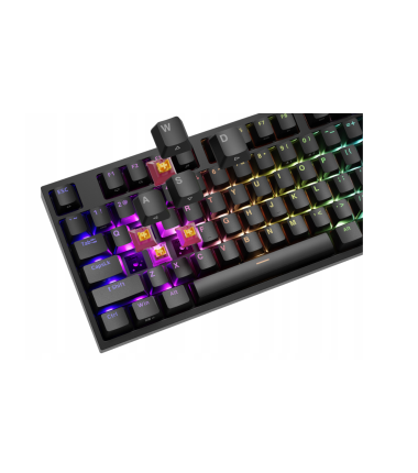 Genesis | THOR 404 | Wired | US | Black | USB Type-A | Outemu Peach Silent
