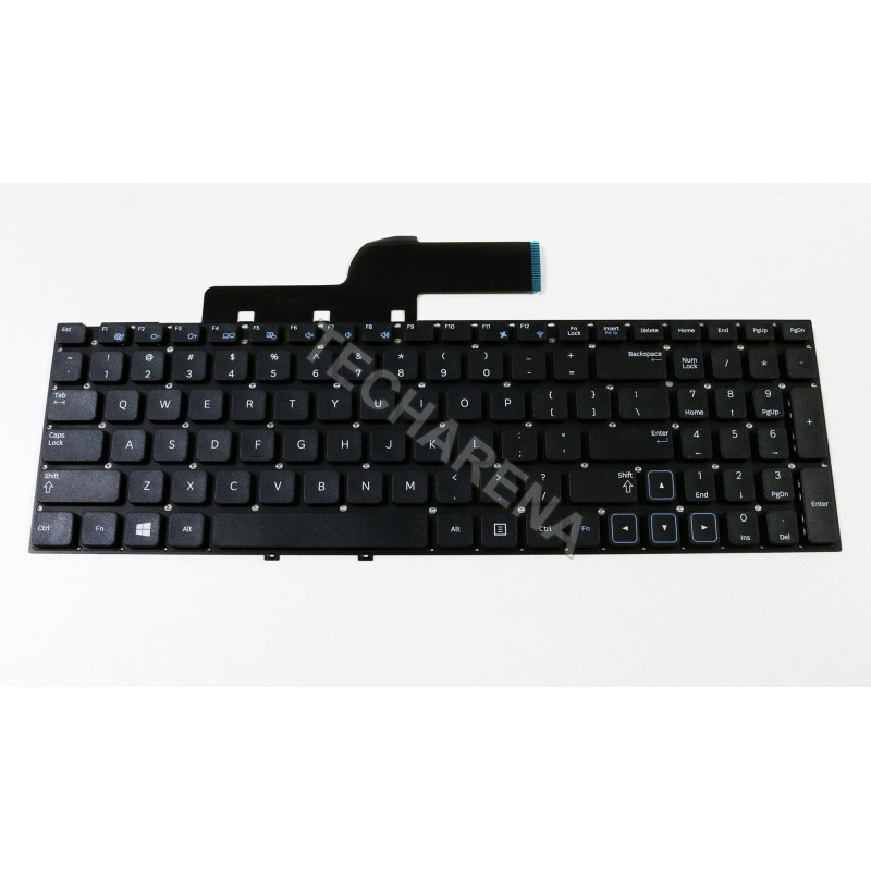 Samsung NP300E5A NP300E5C NP300V5A NP305E5A US juoda klaviatūra