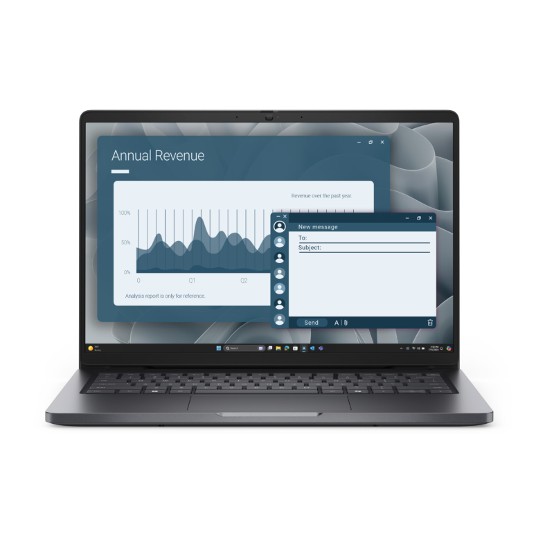Dell Pro 14 AG FHD+ AMD Ryzen 5 220/8GB/512GB/AMD Radeon 740M/Win11 Pro/ENG Backlit kbd/FP/3Y ProSupport NBD Onsite Warranty | D