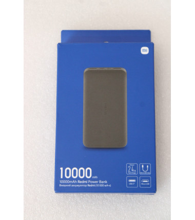 SALE OUT. Redmi 10000mAh Power Bank - Black | Xiaomi | Redmi Power Bank | 10000 mAh | USB, USB-C | Black | DEMO