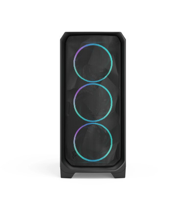 Fractal Design Meshify 3 | Black RGB TG Light Tint | Mid-Tower | Power supply included No | ATX