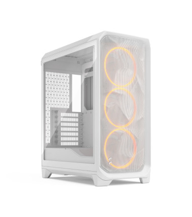 Fractal Design Meshify 3 | White RGB TG Clear Tint | Mid-Tower | Power supply included No | ATX