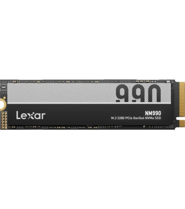 Lexar SSD | NM990 | 2000 GB | SSD form factor M.2 2280 | Solid-state drive interface PCIe Gen 5x4 | Read speed 14000 MB/s | Writ