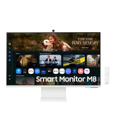 Samsung LS32FM801UUXDU 32" VA Smart Monitor M8 M80F 4K, 3840x2160/16:9/400cd/m2/4ms/HDMI USB | Samsung