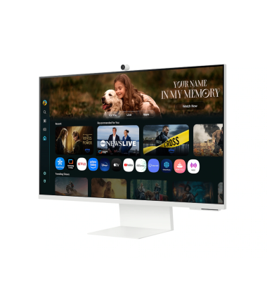Samsung LS32FM801UUXDU 32" VA Smart Monitor M8 M80F 4K, 3840x2160/16:9/400cd/m2/4ms/HDMI USB | Samsung