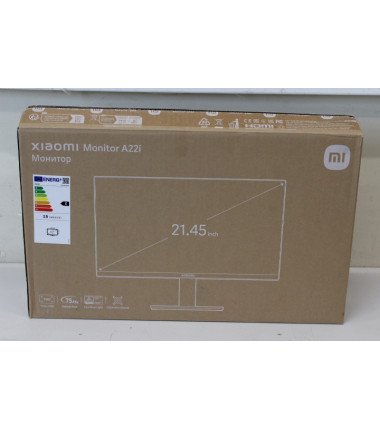 SALE OUT.  | Xiaomi | Monitor | A22i | 22 " | VA | 16:9 | 75 Hz | 1 ms | 1920 x 1080 pixels | HDMI ports quantity 1 | Black | Wa