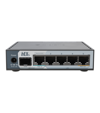 MikroTik hEX S (2025 version) with RouterOS L4, desktop case | MikroTik