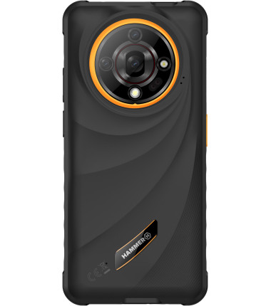 HAMMER Hammer Iron 6 (Black) DS 6.56" IPS TFT 720x1612/2GHz/128GB/6GB RAM/Android 14/microSDXC/WiFi,BT,4G | Hammer