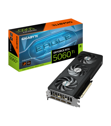 Gigabyte GeForce RTX 5060 Ti EAGLE MAX OC 16G | NVIDIA | 16 GB | GeForce RTX 5060 Ti | GDDR7 | HDMI ports quantity 1 | PCI-E 5.0