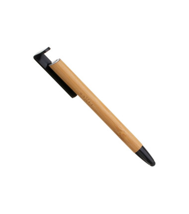 Fixed | Pen With Stylus and Stand | 3 in 1 | Pencil | Stylus for capacitive displays, Stand for phones and tablets | Bamboo