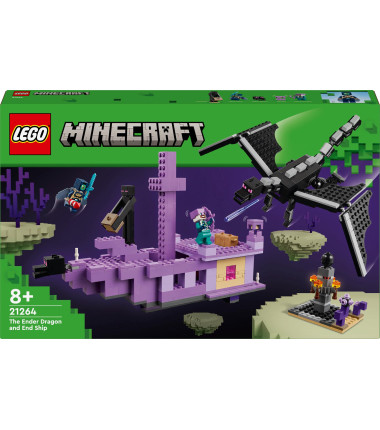 LEGO Minecraft The Ender Dragon and Ender Ship (21264)