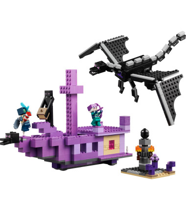LEGO Minecraft The Ender Dragon and Ender Ship (21264)