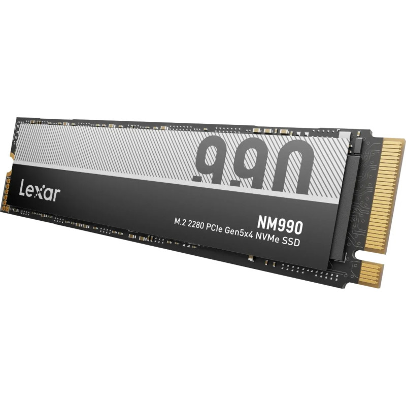Lexar SSD | NM990 | 4000 GB | SSD form factor M.2 2280 | Solid-state drive interface PCIe Gen 5x4 | Read speed 14000 MB/s | Writ