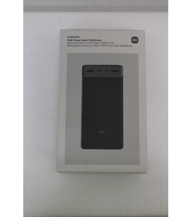 SALE OUT. Xiaomi 18W Power Bank 30000mAh GL | Xiaomi | 18W Power Bank | 30000 mAh | USB-A/USB-C | Black | DEMO
