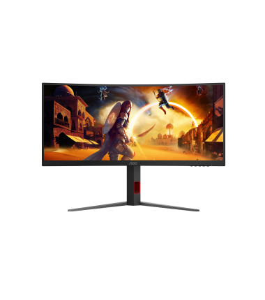 AOC CU34G4Z | 34 " | Fast VA | WQHD | 21:9 | 240 Hz | 1 ms | 3440 x 1440 pixels | 450 cd/m² | HDMI ports quantity 2 | Black