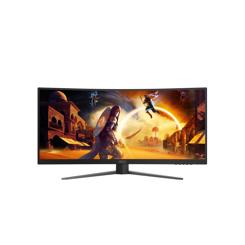 AOC CU34G4Z | 34 " | Fast VA | WQHD | 21:9 | 240 Hz | 1 ms | 3440 x 1440 pixels | 450 cd/m² | HDMI ports quantity 2 | Black