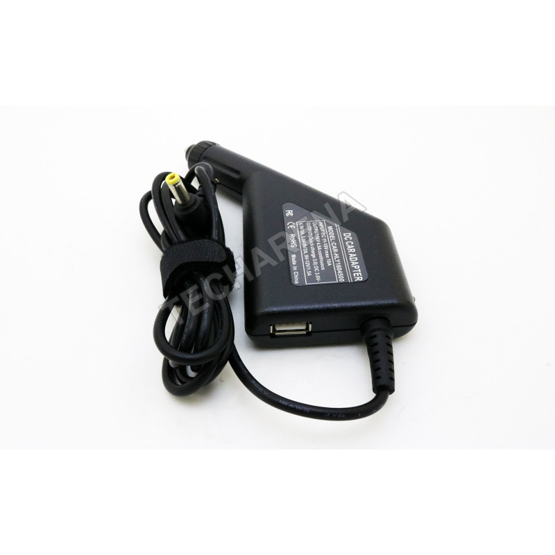 Lenovo Panasonic 16V 4.5A 5.5x2.5 car charger 72W + USB fast charge Lenovo Panasonic 16V 4.5A 5.5x2.5 car charger 72W + USB fast charge