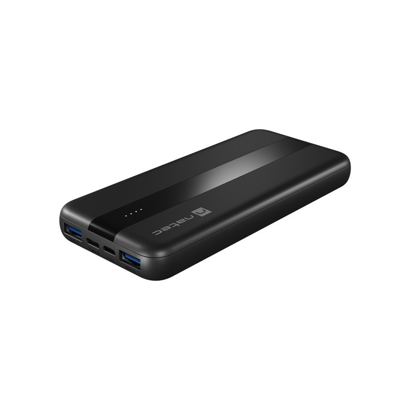 Natec Powerbank Trevi Slim Q V2 10000MAH 2X USB-A Cable