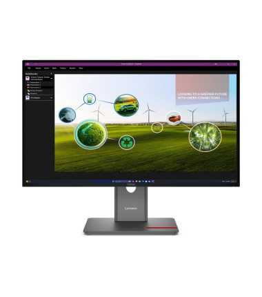 Lenovo ThinkVision | P27Q-40 | 27 " | IPS | 16:9 | 120 Hz | 4 ms | 350 cd/m² | HDMI ports quantity 1 | Eclipse black | Warranty 