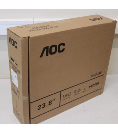 SALE OUT. AOC 24E3QAF 23,8“ IPS 1920x1080/250 cd/m²/4 ms/DisplayPort HDMI Headphone out | AOC 24E3QAF | 23.8 " | IPS | FHD | 16: