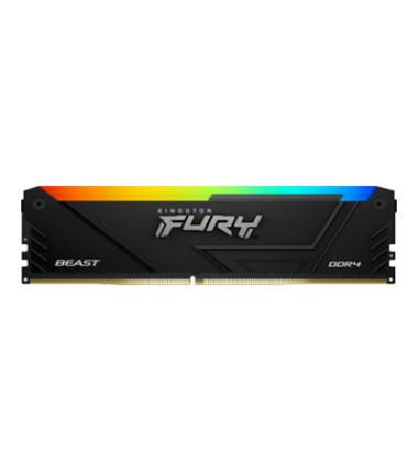 Kingston KF432C16BB12AK2/32 32GB 3200MT/s DDR4 CL16 DIMM (Kit of 2) 1Gx8 FURY Beast RGB | Kingston