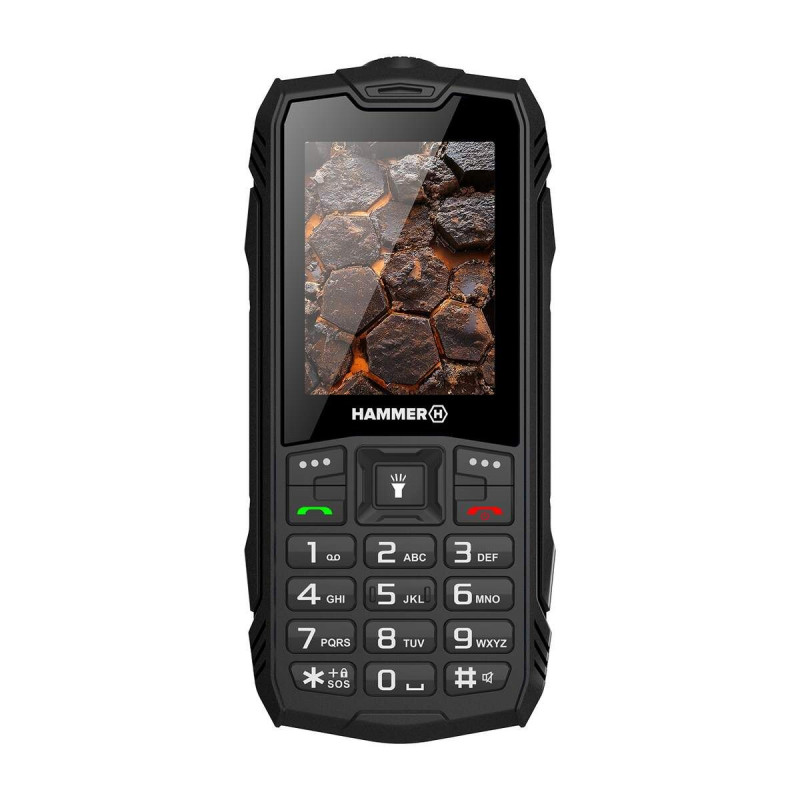 HAMMER ROCK LTE (Black) Dual SIM 2.4" IPS 240x320/128MB/48MB RAM/microSD/LTE