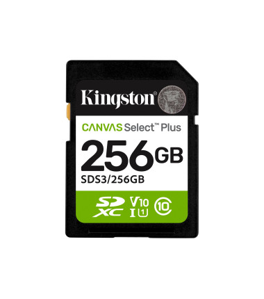 Kingston 256GB SD Select Plus, UHS-I, V10